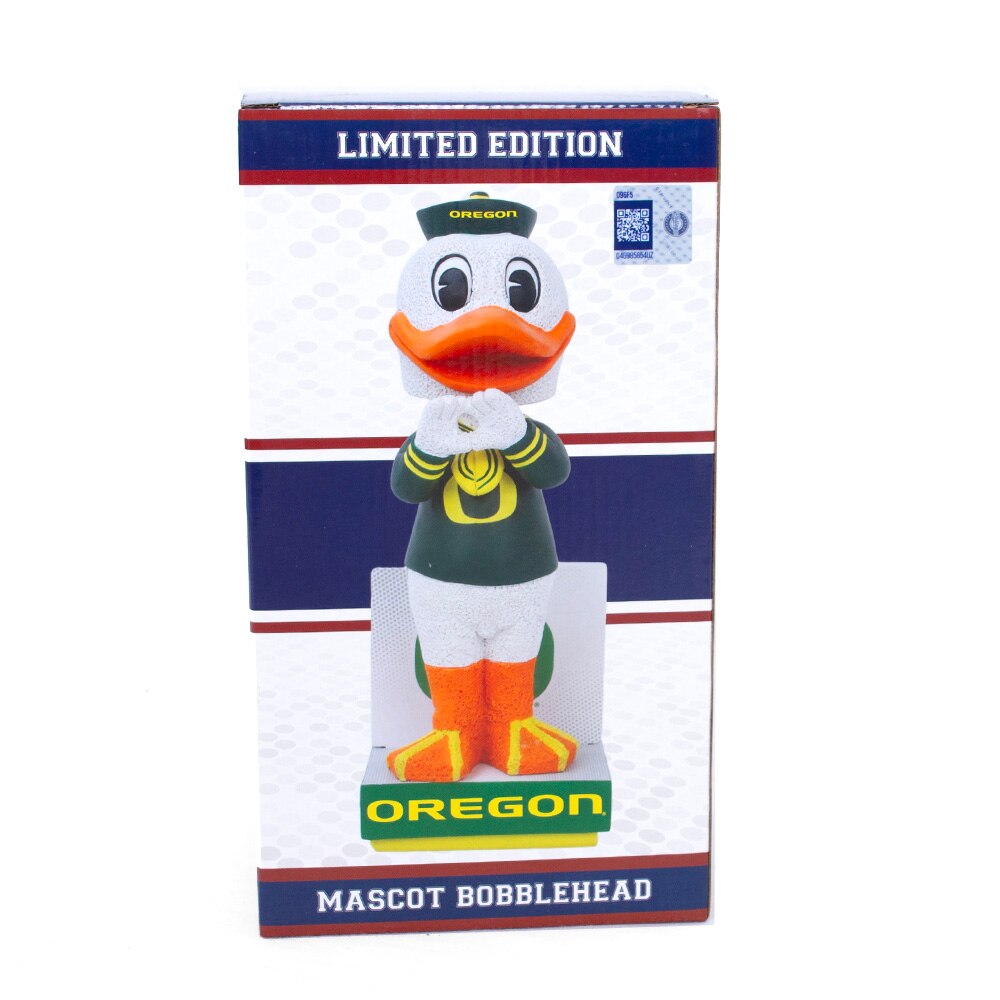 Classic Oregon O, Novelty, Gifts, 8", Bobble head, Polyresin, Mascot throwing O, 829201